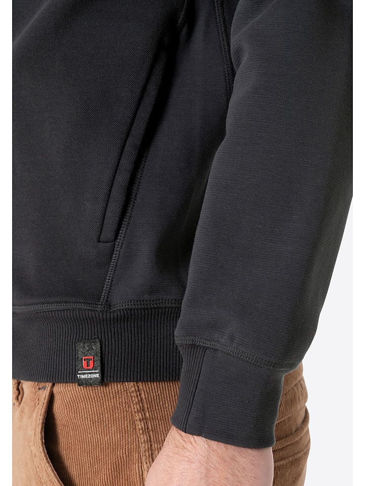 Timezone Sweatjacke in Schwarz günstig kaufen