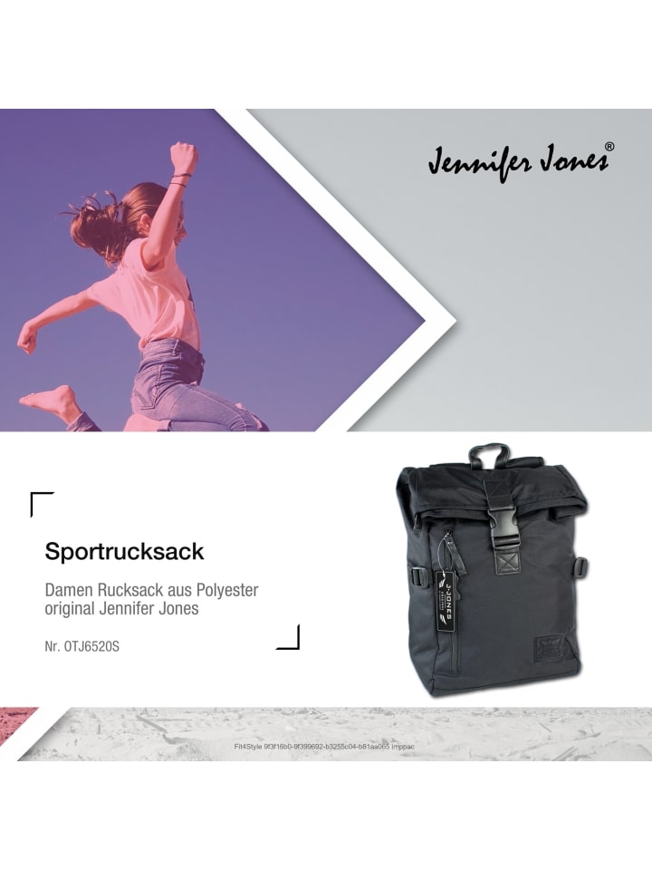 Jennifer Jones Sportrucksack Polyester ca. 27cm breit ca. 38,5cm hoch günstig kaufen onesize