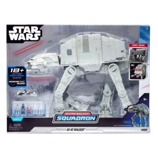 Star Wars Micro Galaxy Squadron Feature Fahrzeug mit Figuren - Assault Class AT-AT