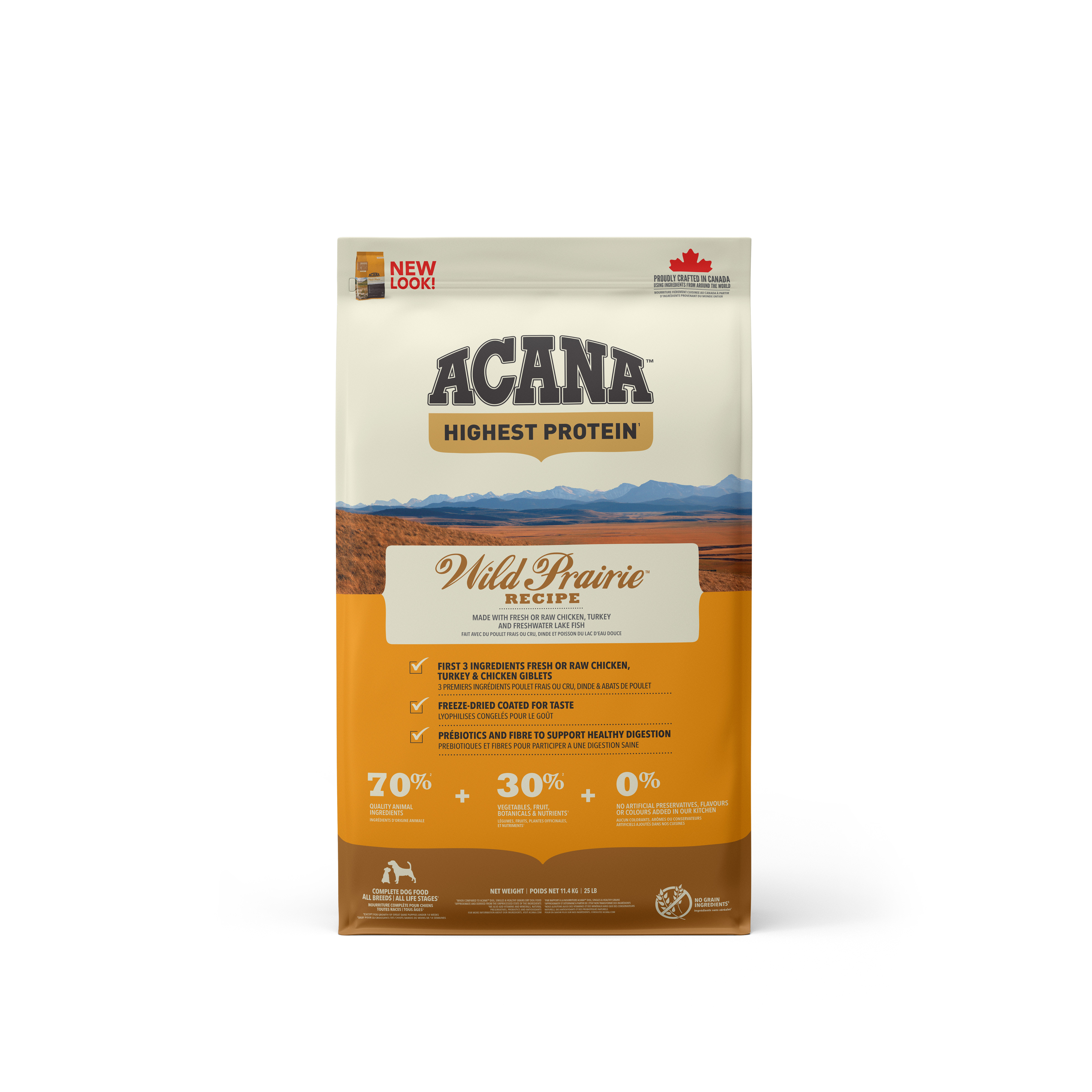 ACANA Hundetrockenfutter ACANA Wild Prairie 11,4 kg