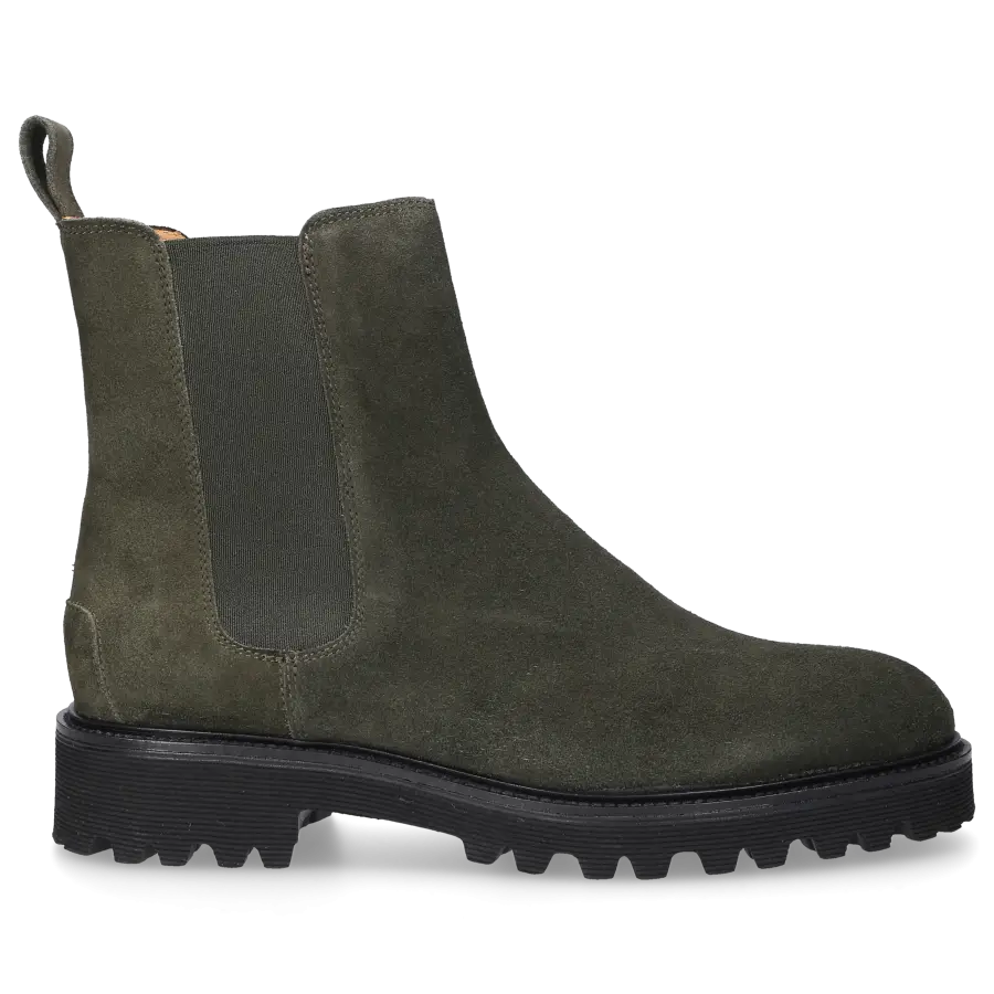 EN AVANT - Chelsea Boots D0600003/417 Veloursleder - grün