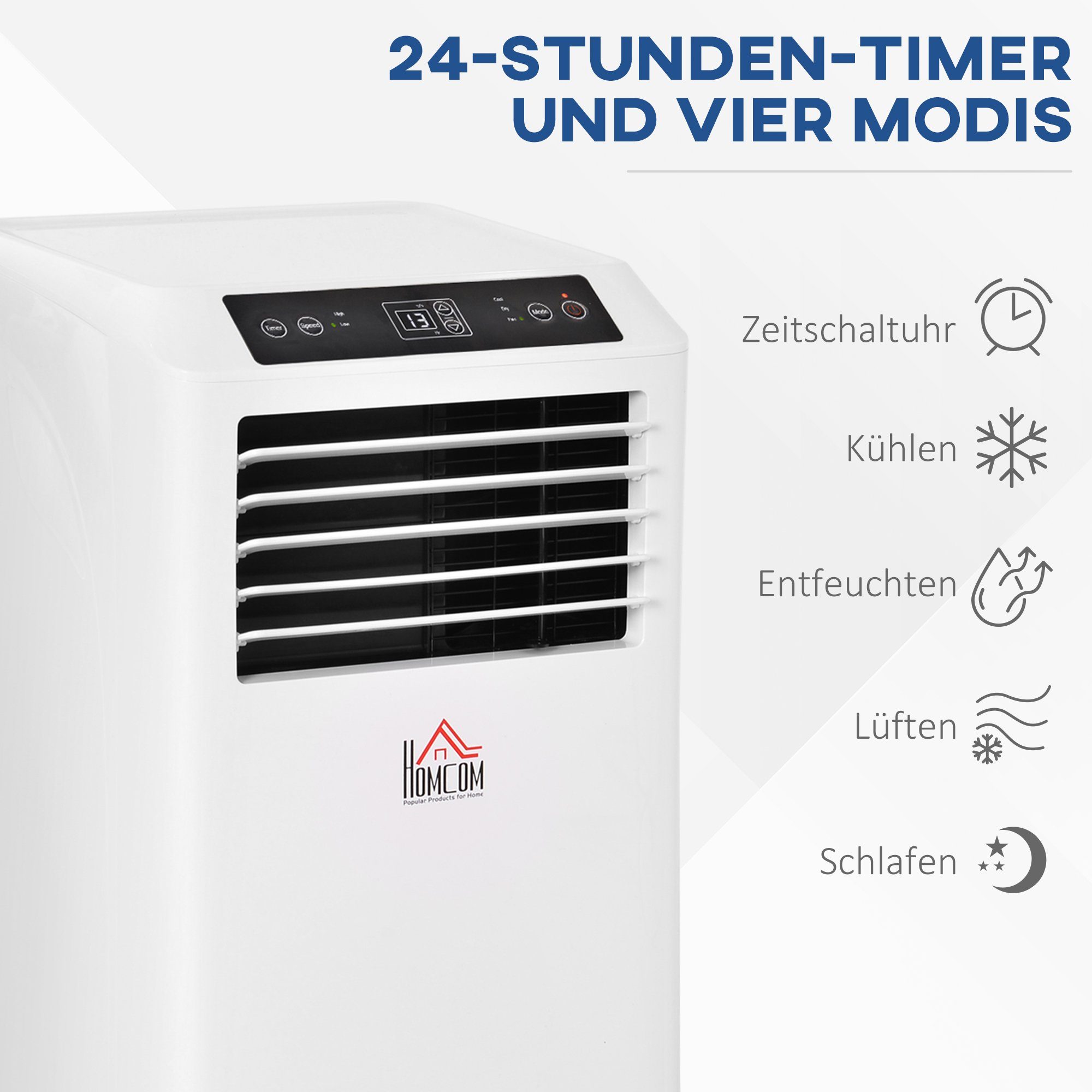 HOMCOM 3-in-1-Klimagerät 823-002V90