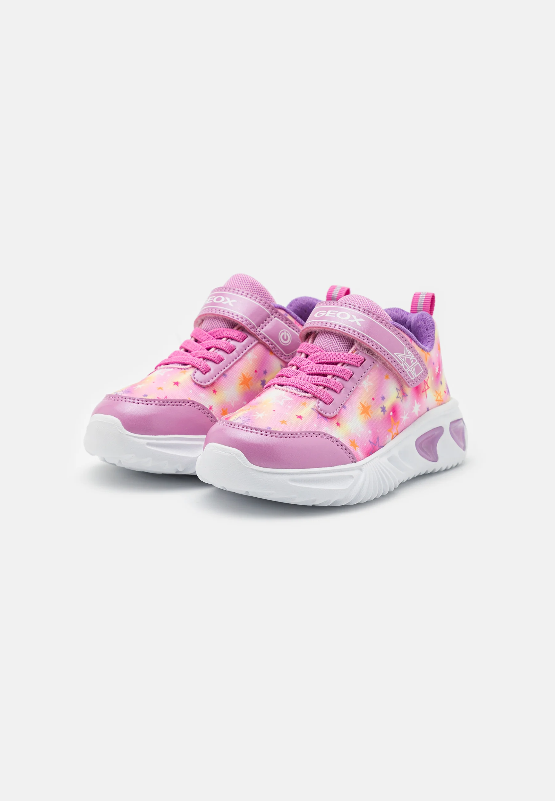 Geox ASSISTER GIRL LIGHTS - Zapatillas bajas