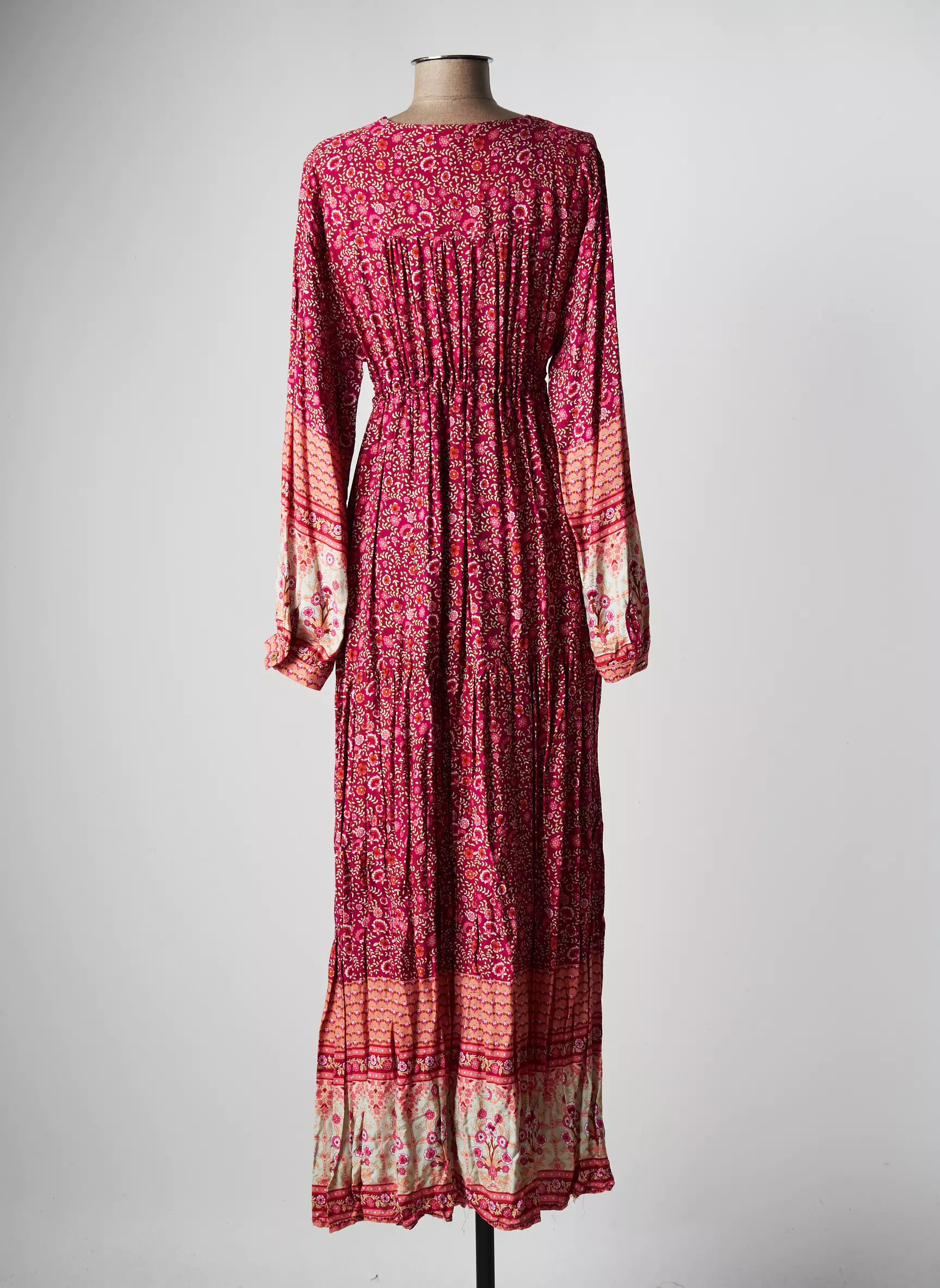 Opl Robes Longues Femme couleur rose