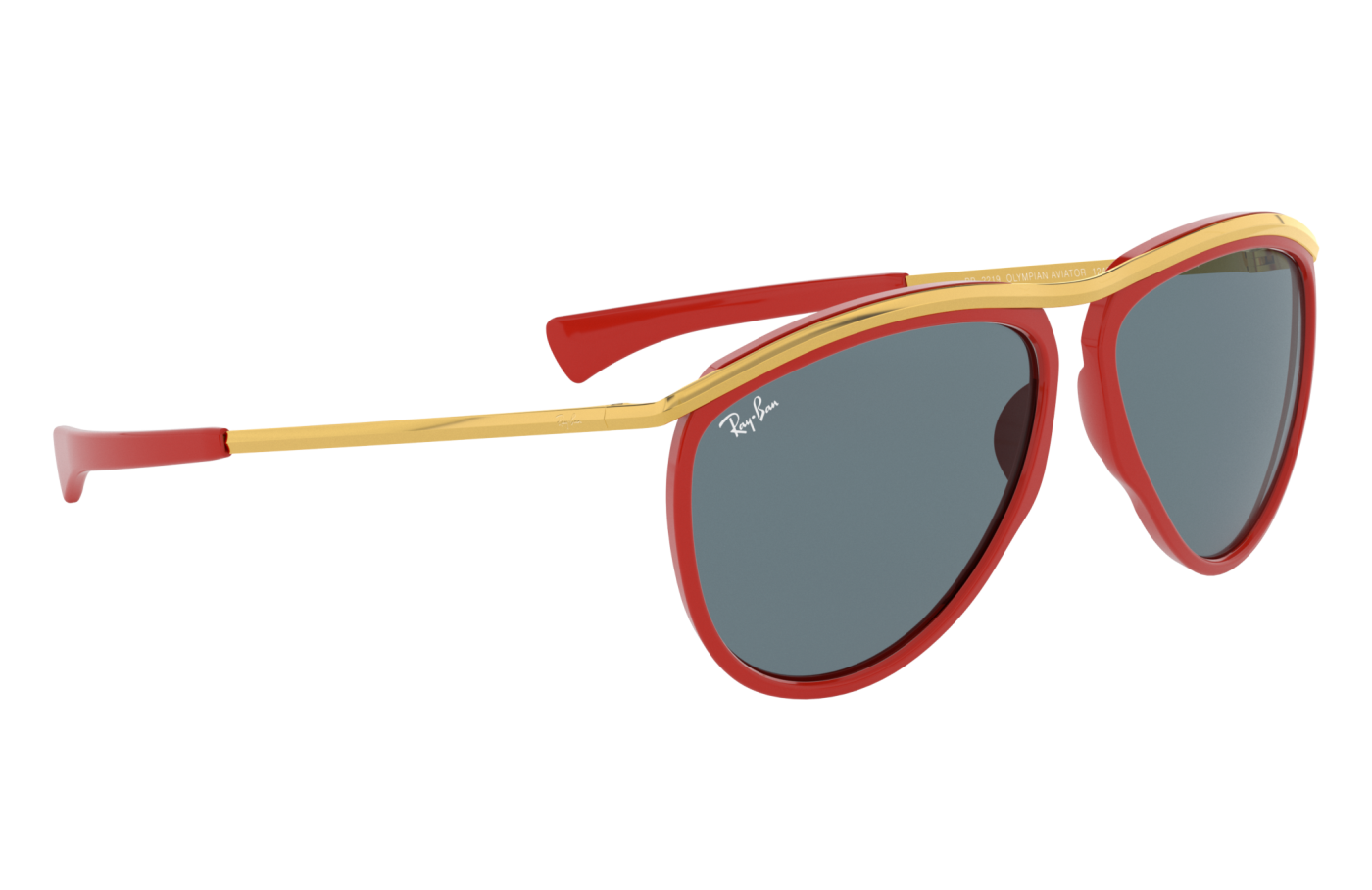 AVIATOR OLYMPIAN - Roșu-albastru strălucitor