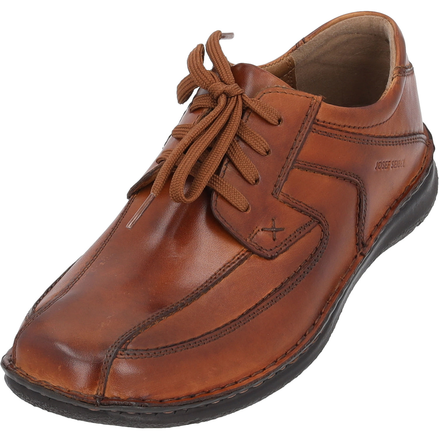 Josef Seibel Anvers 08 43360, Schnürschuhe, Herren, cognac