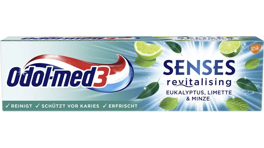 Odol-med3 Senses Eukalyptus Zahncreme 75 ml