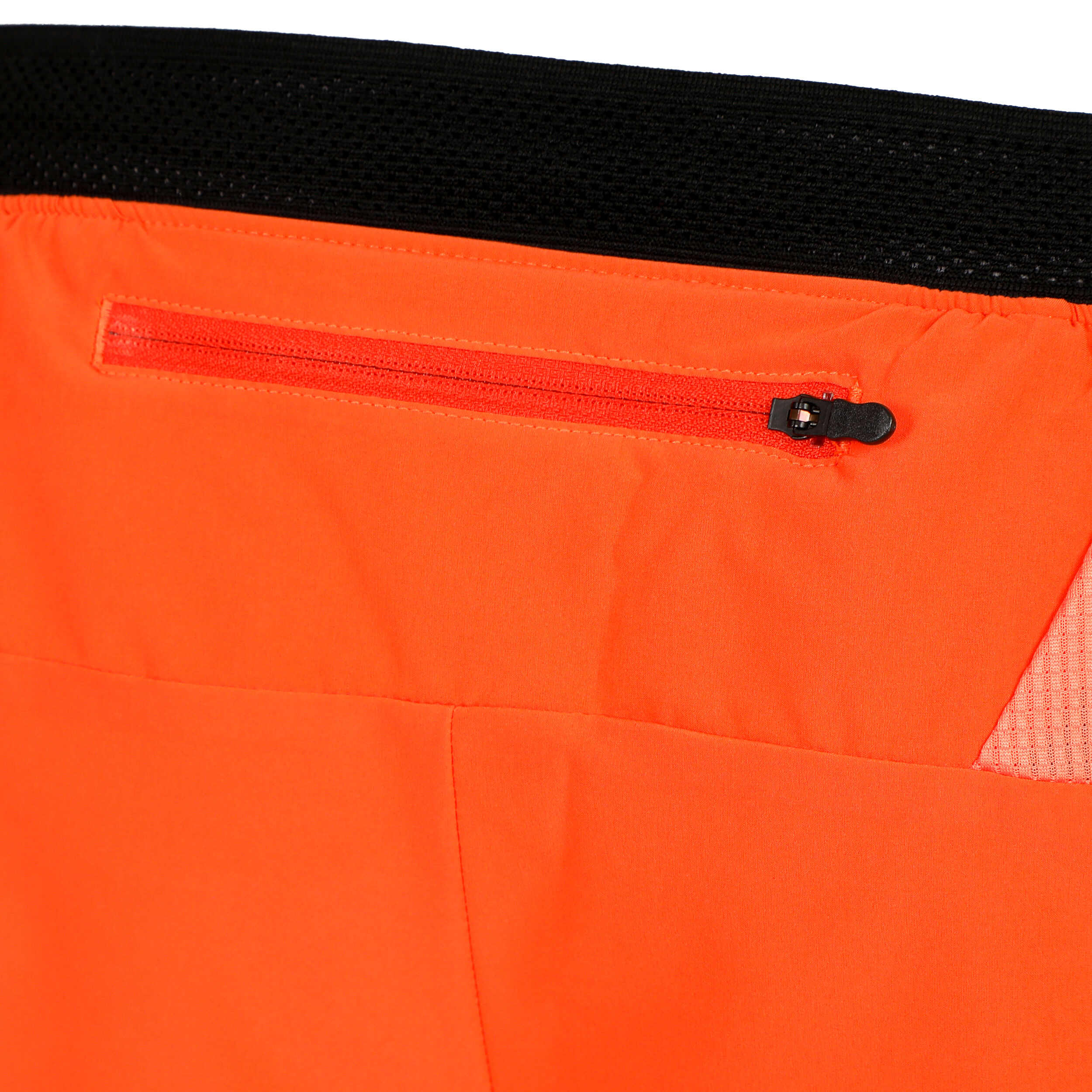 Aero Split 1.5 Laufshorts Herren - Orange, Schwarz