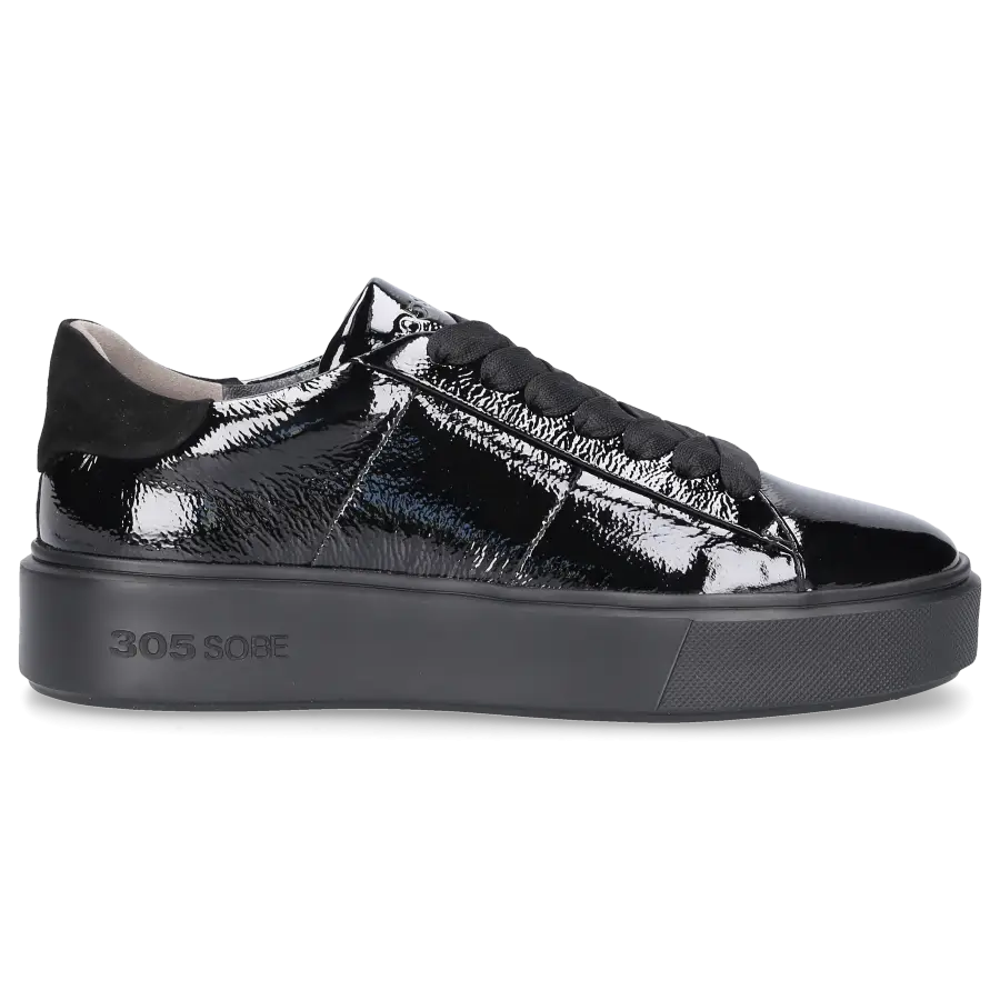 305 SOBE - Sneaker low GYM Lackleder - schwarz