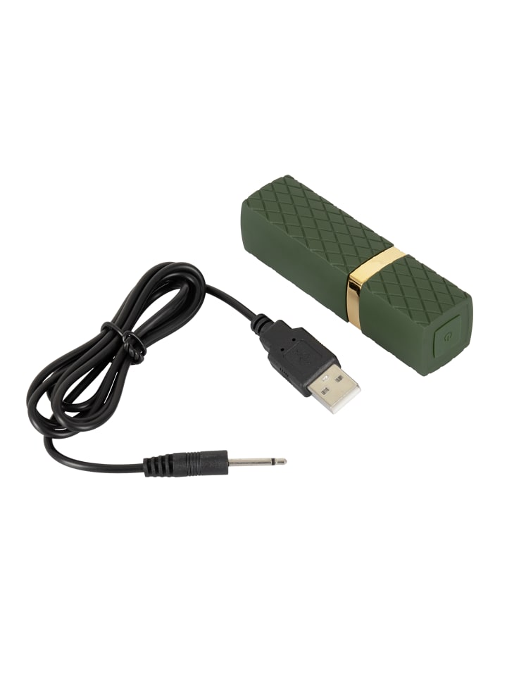 Emerald Love Vibrator Luxurious Lipstick Vibrator in grün günstig kaufen 8,5