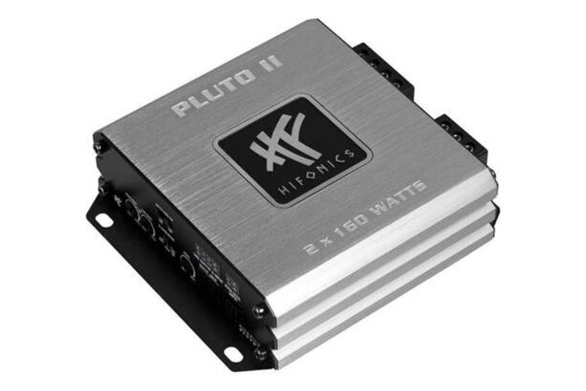 Hifonics PLUTO II Digital 2-Kanal Mini Auto Endstufe 320 Watt RMS Verstärker