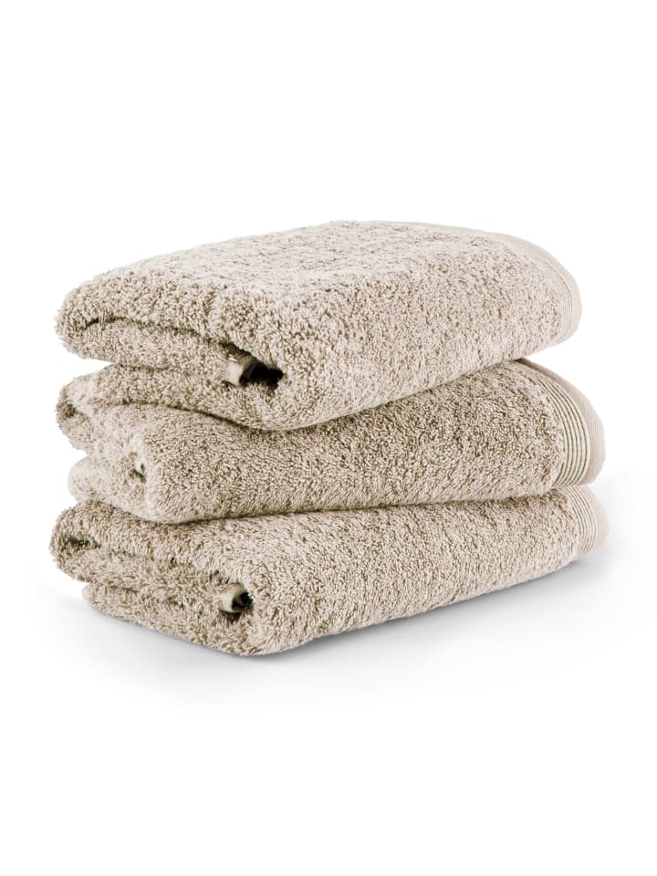 Möve Handtuchset Superwuschel 3-TLG in cashmere günstig kaufen onesize
