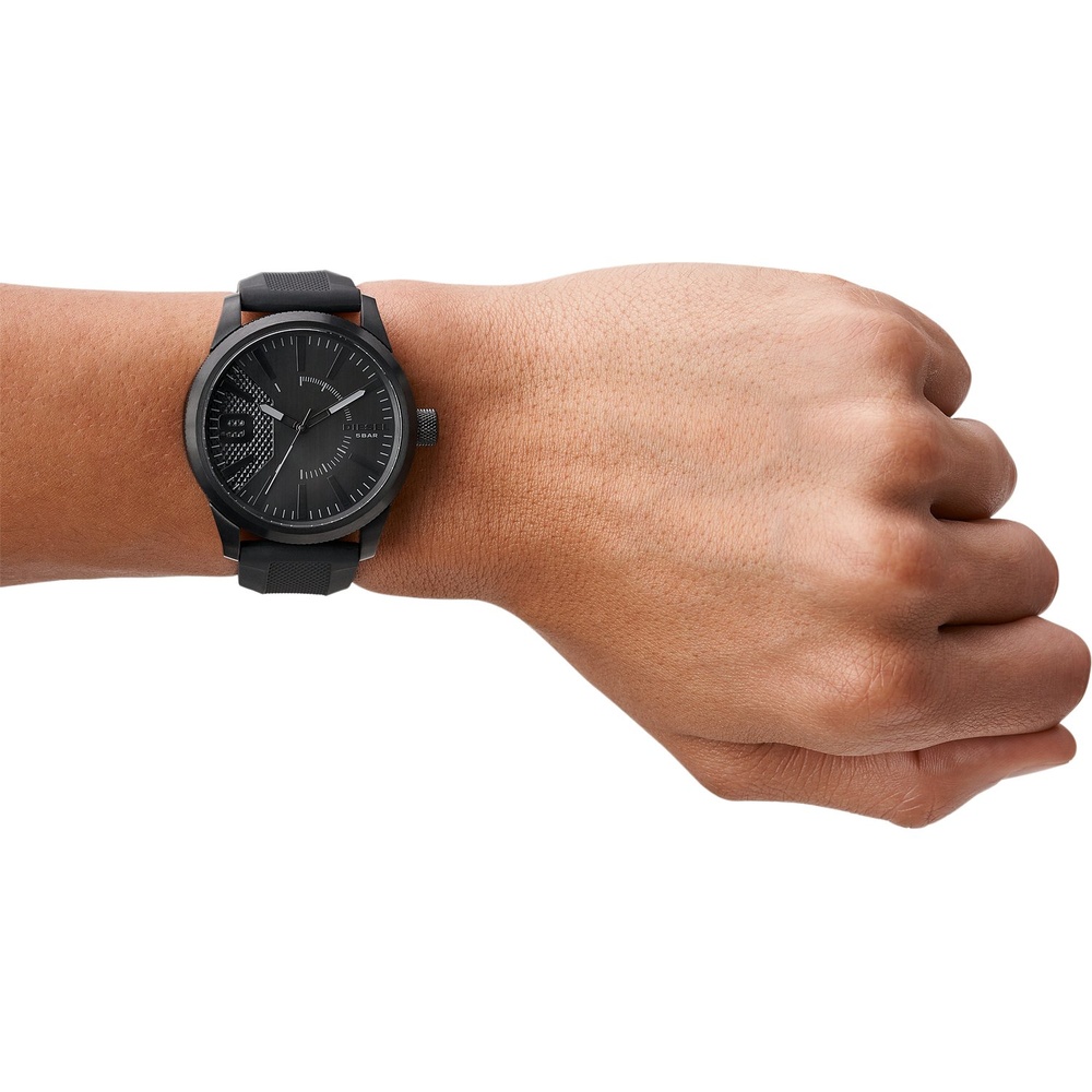 Diesel Montre pour hommes Acier inoxydable Montre