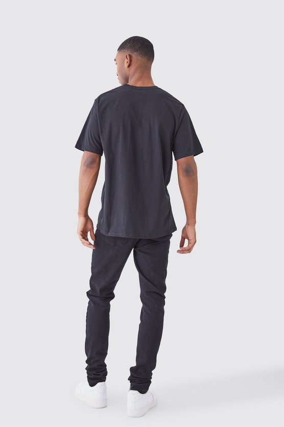 Tall zerrissene Skinny Jeans