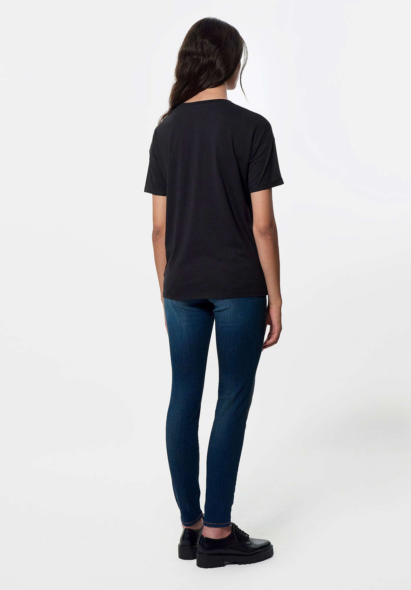 FILO   T-shirt noir Femme