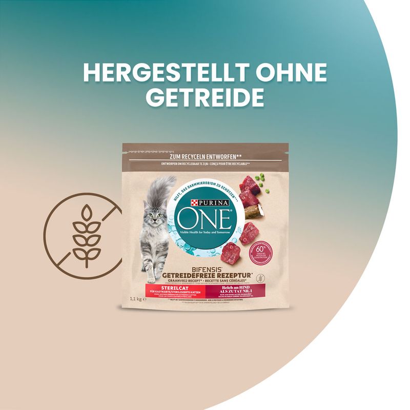 PURINA ONE Grain Free Sterilized Rind zu TOP-Preisen | bitiba.de