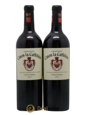 Château Canon la Gaffelière 1er Grand Cru Classé B  2012 - Lot de 2 Bouteilles