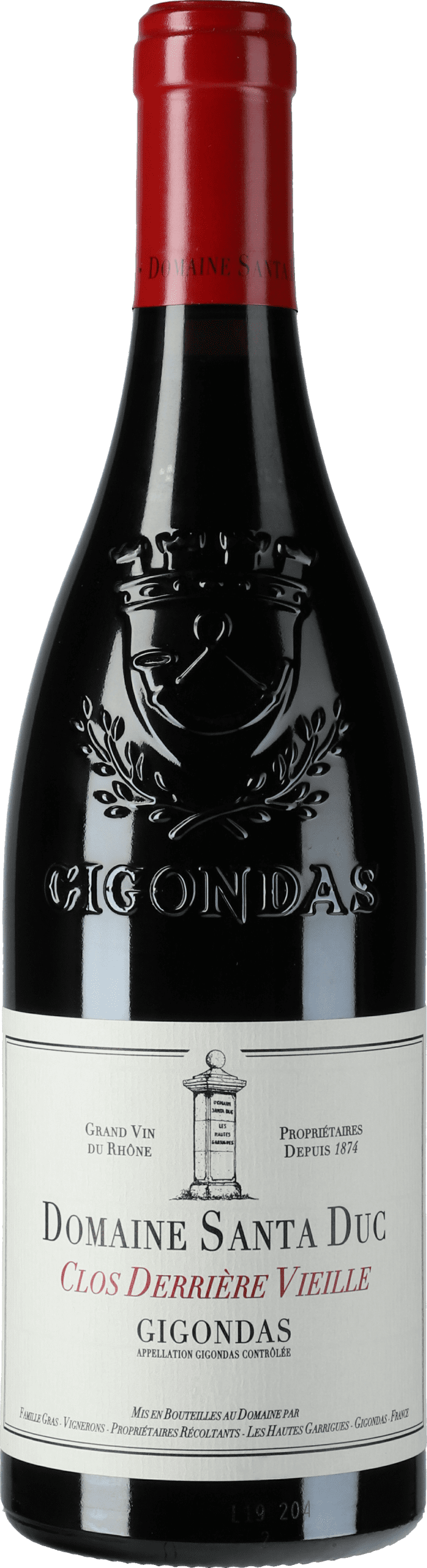 Domaine Santa Duc: Gigondas Clos Derriere Vieilles 2020