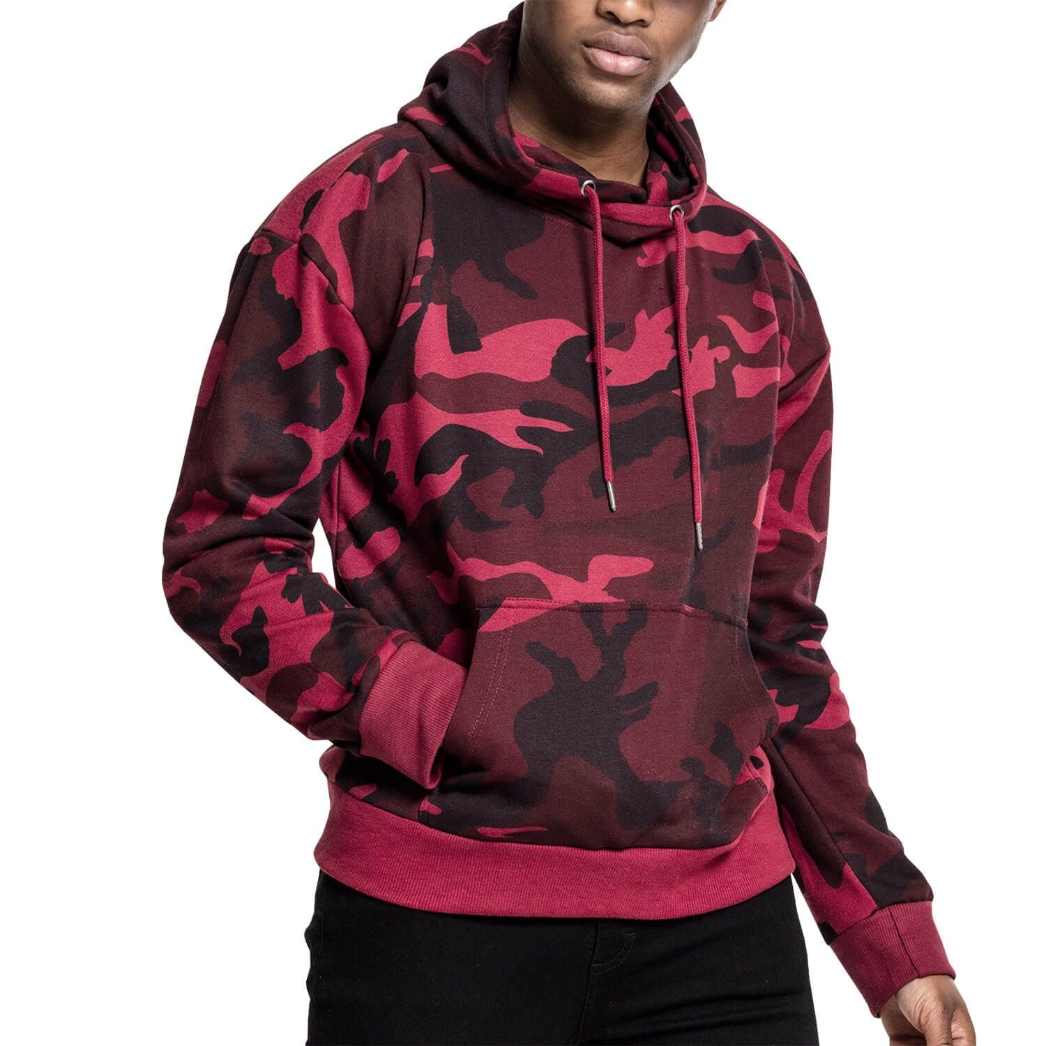 Kapuzenpullover High Neck Camo Hoody