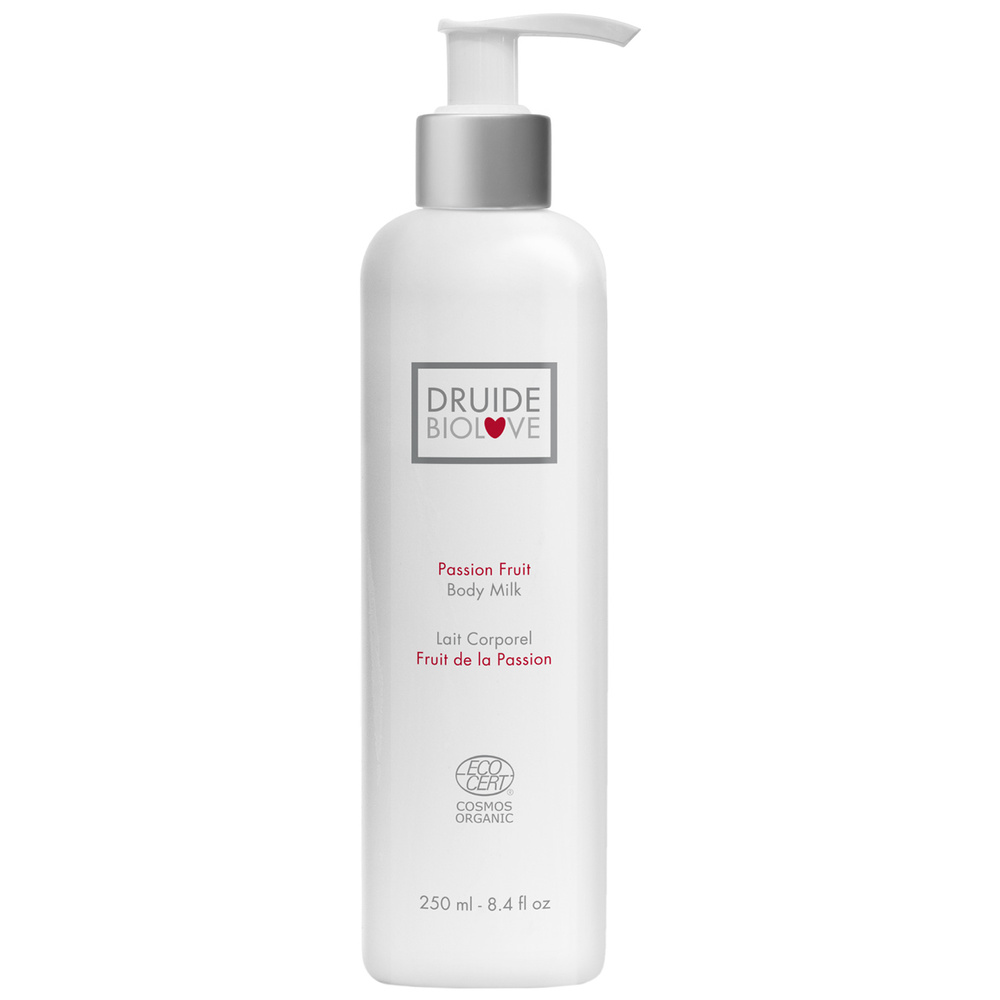 druide Lait Corporel Fruit Passion Lait corps bio hydratant, nourrissant au parfum exotique sucré | Druide BioLove