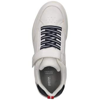 Geox J Washiba Boy Sneaker in weiß