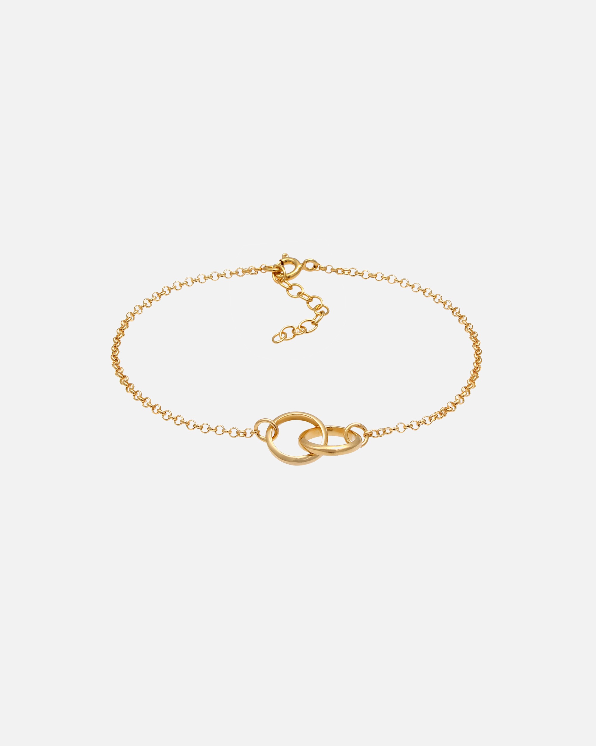 Collares Elli para mujer, eslabones de plata maciza 925/1000.