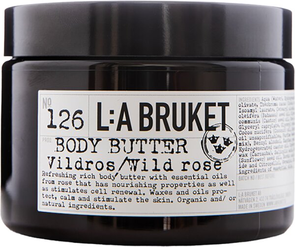 L:A Bruket No. 126 Body Butter Wild Rose Körperbutter