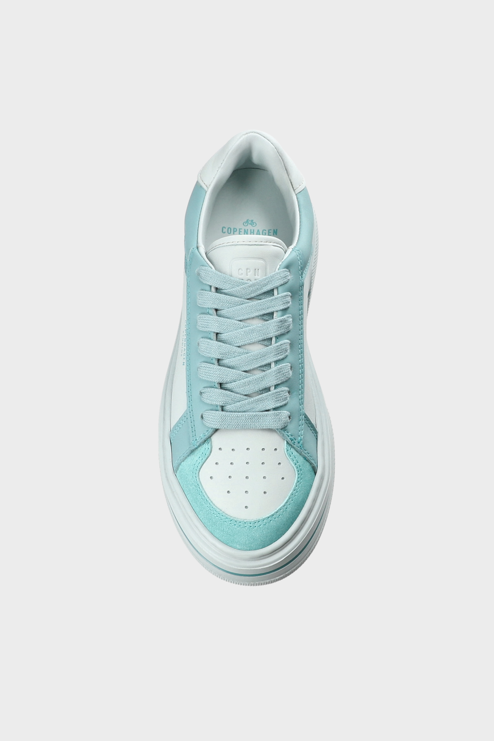 CPH181 leather mix aqua
