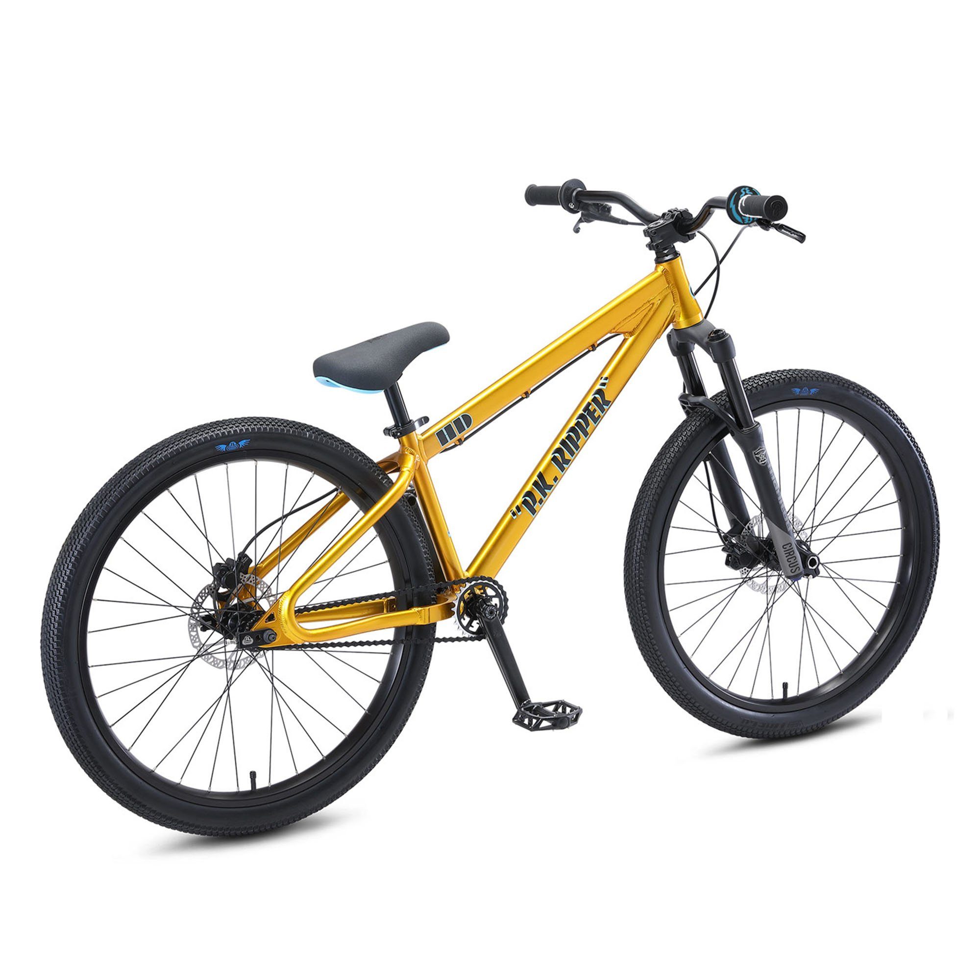 SE Bikes BMX-Rad DJ Ripper HD, 1 Gang, ohne Schaltung, Dirtjump BMX Rad Fahrrad BMX Cruiser Bike Oldschool Dirt Jump
