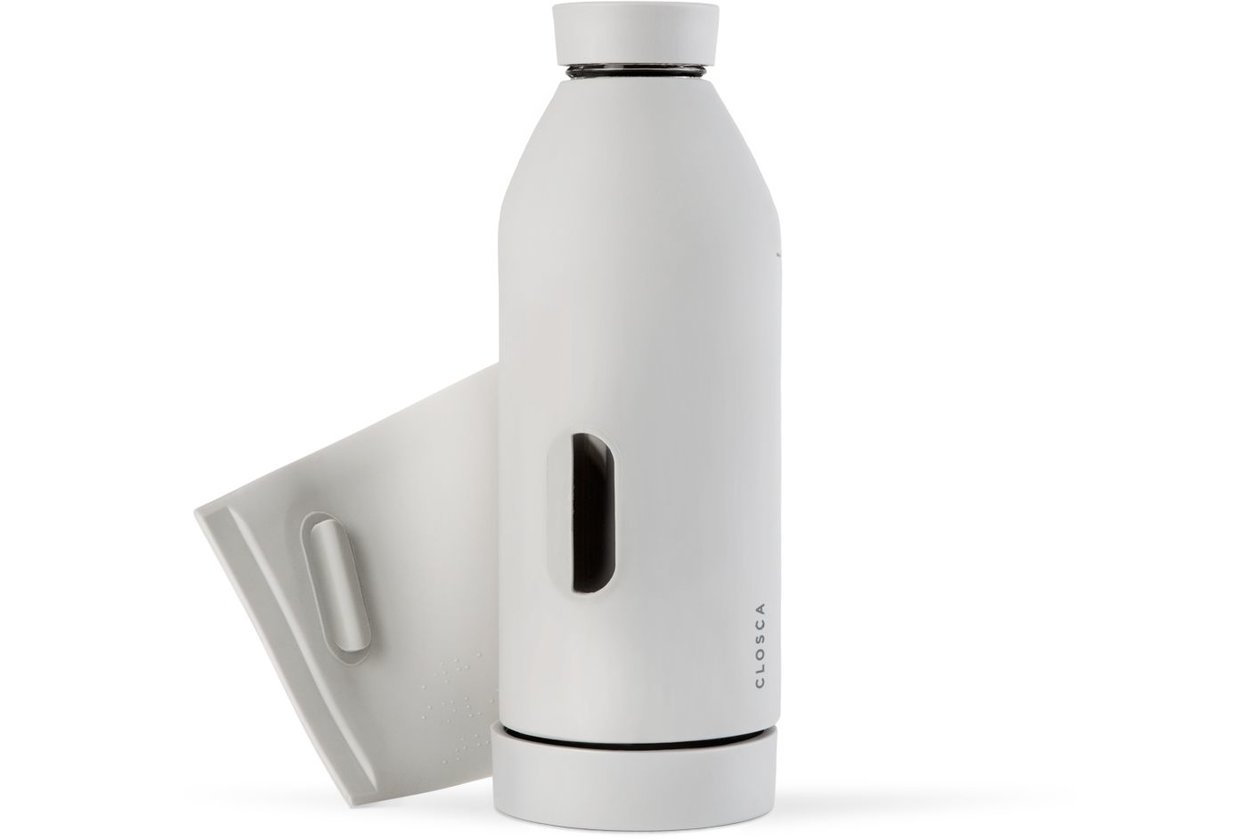 Closca Trinkflasche Nude White
