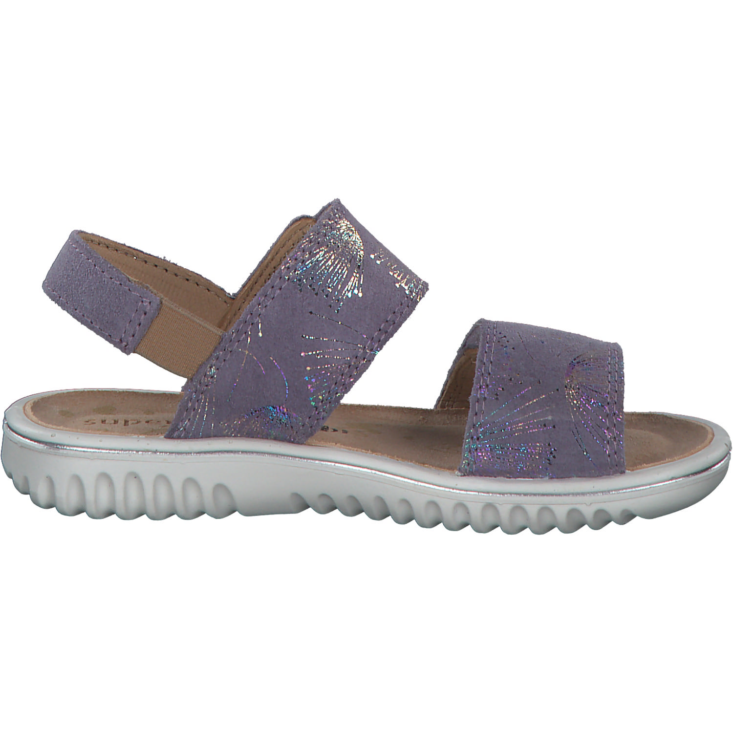 Superfit SPARKLE 09006, Sandalen (Kinder), Kinder, lila
