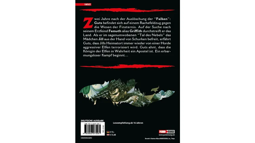 Berserk Max 08 - Das actiongeladene und genredefinierende Dark-Fantasy-Epos von Kentaro Miura