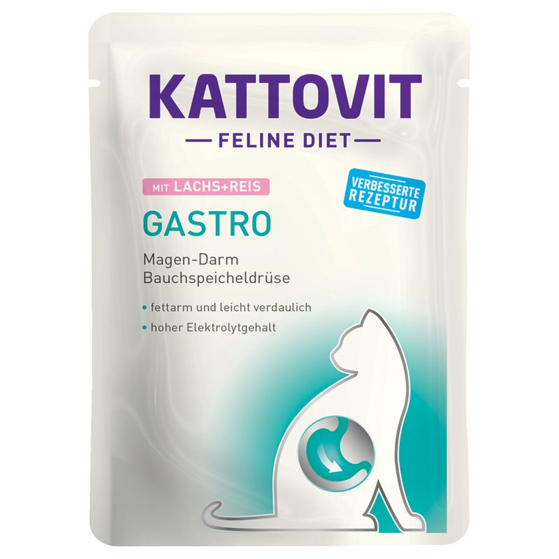 Kattovit Gastro Nassfutter Pouch 24 x 85 g