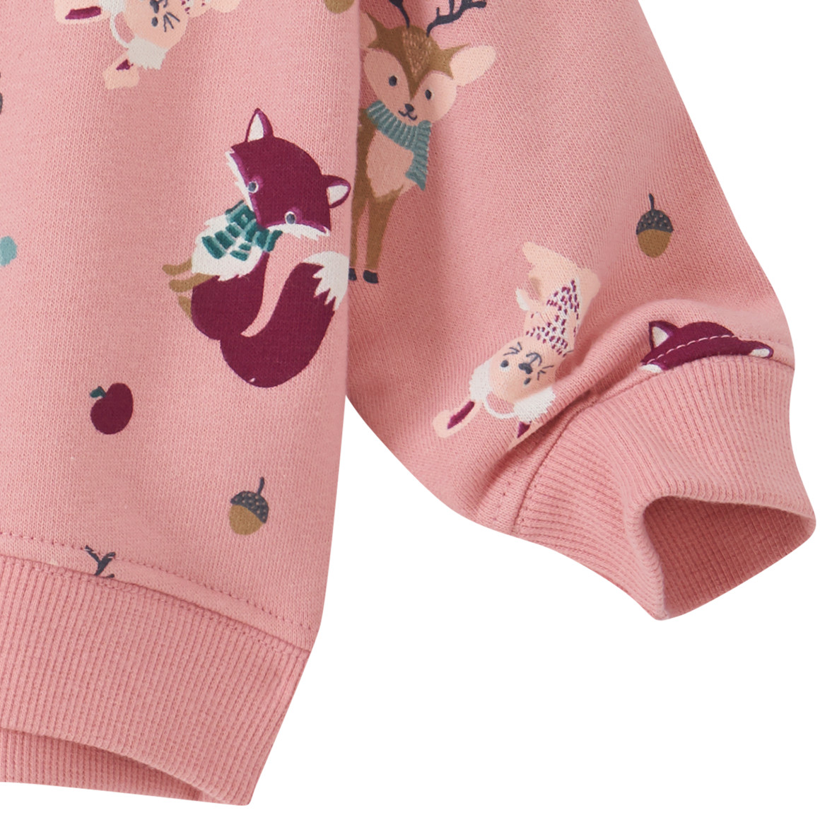 Baby Sweatshirt mit Tier-Allover