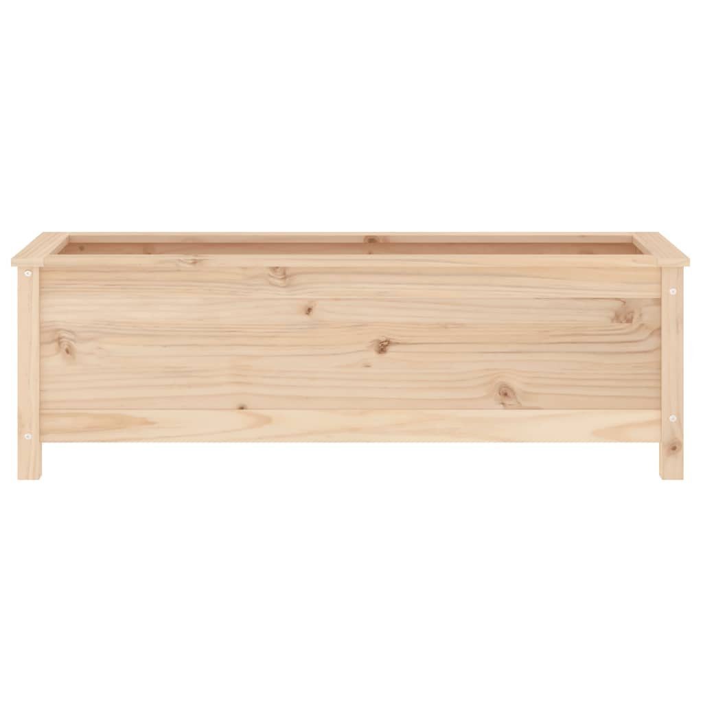 vidaXL Hochbeet Hochbeet, Garten-Hochbeet 119,5x40x39 cm Massivholz Kiefer
