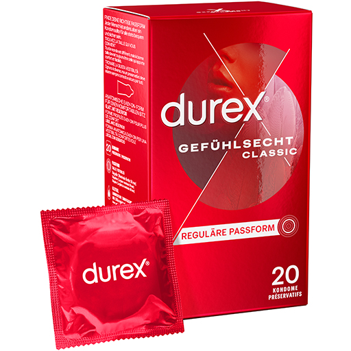DUREX Gefühlsecht classic Kondome  20 St  Kondome