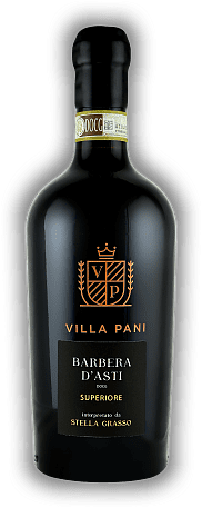 Villa Pani, Barbera d'Asti Superiore, DOCG, 2019, Piemont  Villa Pani, Barbera d'Asti Superiore, DOCG, 2019, Piemont   Jahrgang 2019 - 0,75	 Liter - Vol 14%