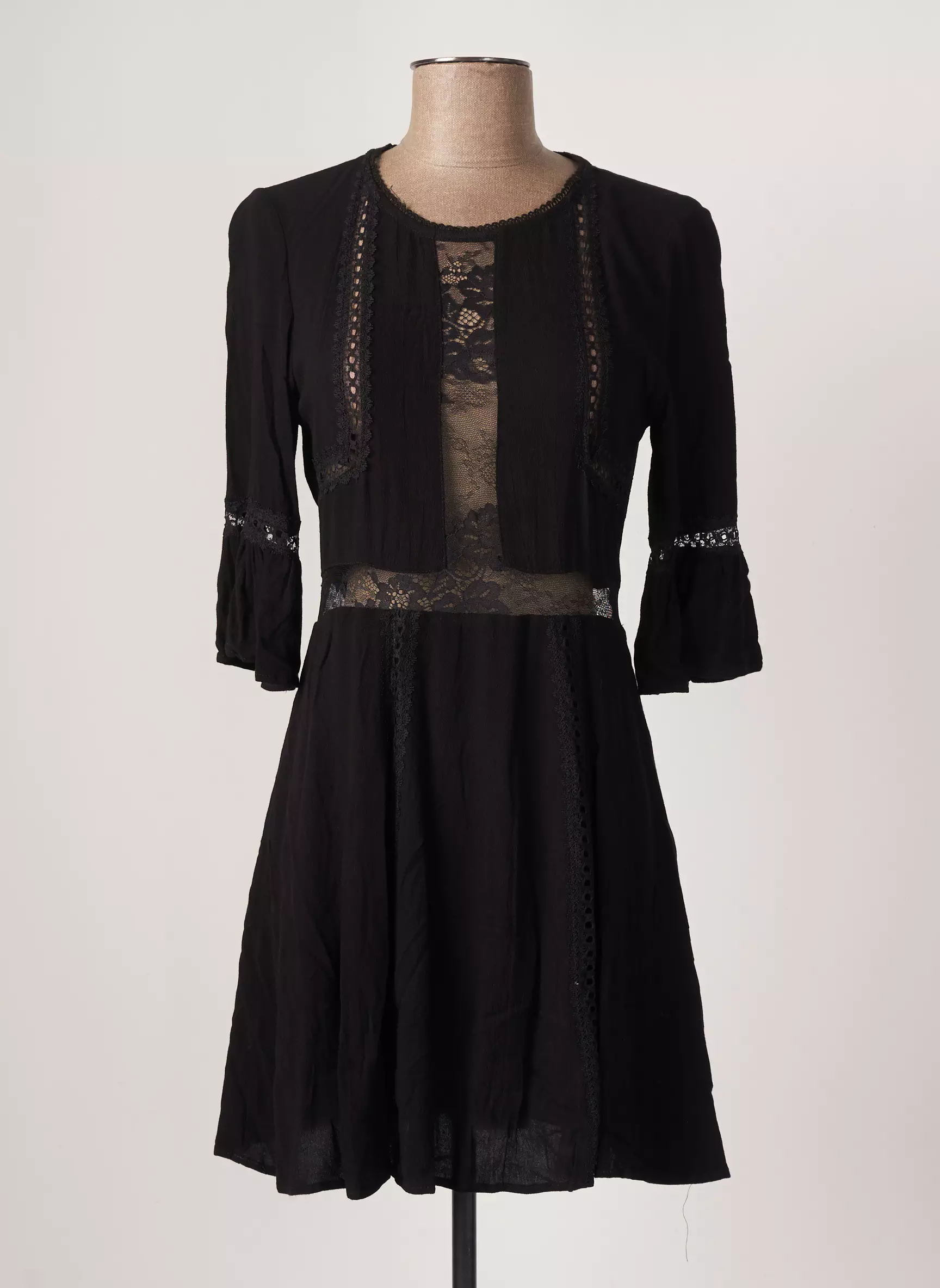 Calie Robes Courtes Femme couleur noir
