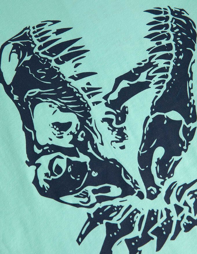 Pyjama Set aus Langarmshirt und Hose- Print