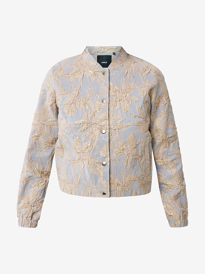 Mexx Blouson in Hellgrau/ Gold günstig kaufen