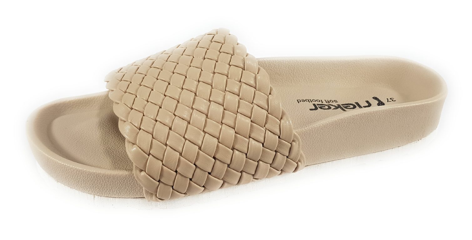 Rieker Woven 68381 Beige 62 ginger