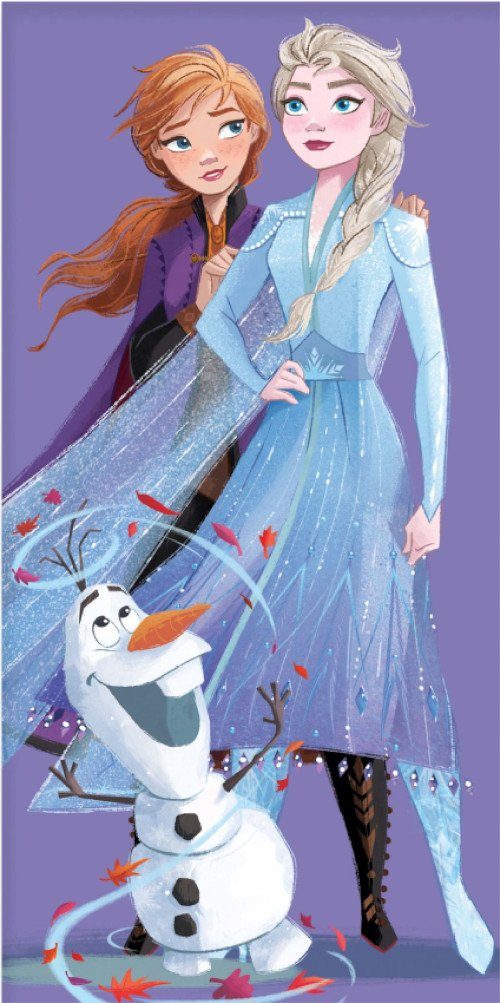 Strandtuch Frozen Badetuch Handtuch Strandtuch 70 x 140 cm, bedruckt