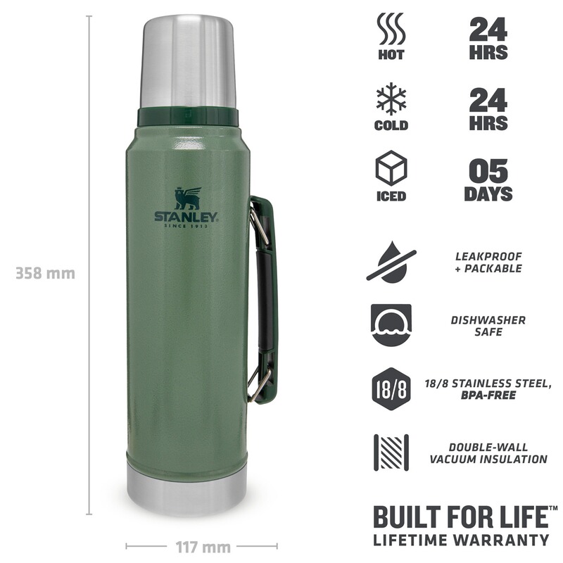 Stanley Vakuum Isolierflasche Classic Legendary 1 l