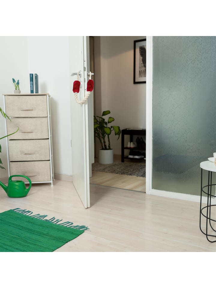 relaxdays 10 x Türkordel in Creme/ Rot günstig kaufen onesize