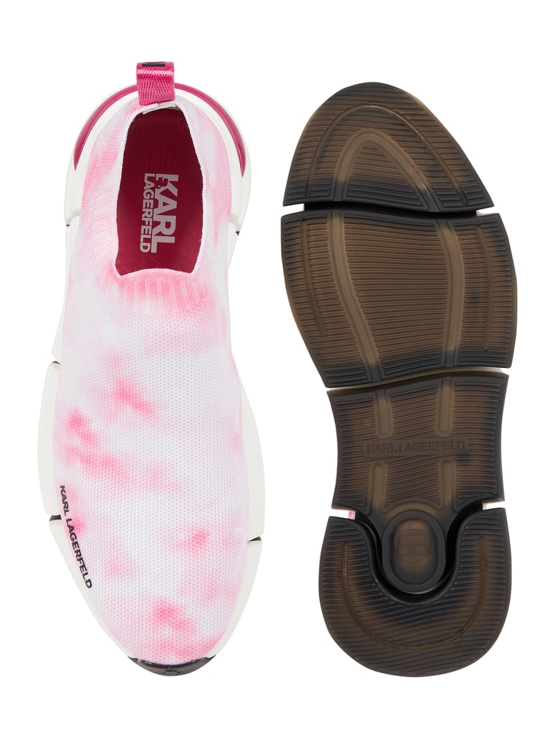 Sock-Sneaker im Batik-Look Modell 'Quadra' in pink