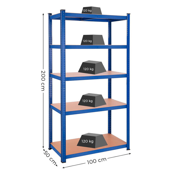 Schwerlastregal (GLR050Q01) bis 800 kg