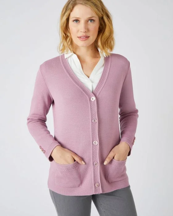 Veste maille milano 50% laine mérinos