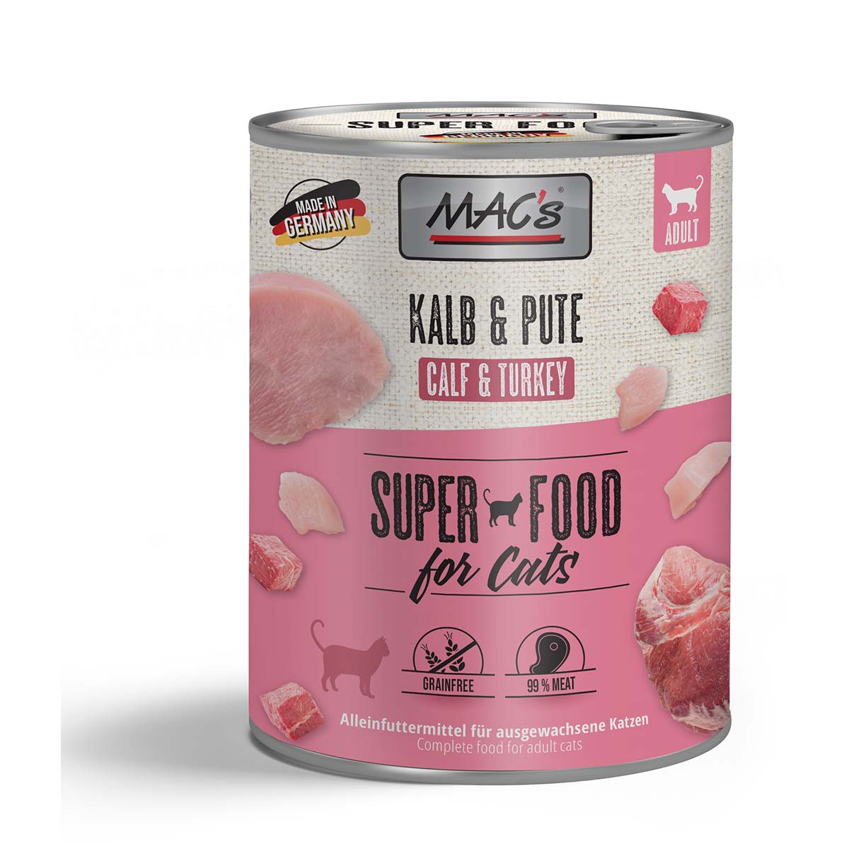 MAC's Cat Fleischmenü Kalb und Pute günstig kaufen