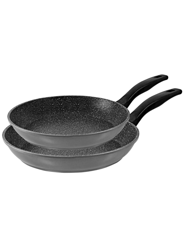 Stoneline Pfannen-Set 2-teilig 20/28 | ohne Deckel in Grau günstig kaufen onesize