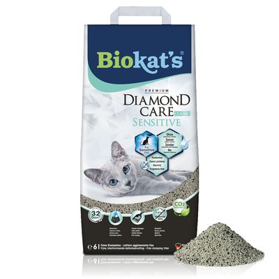 Biokat's Diamond Care Sensitive Classic Katzenstreu